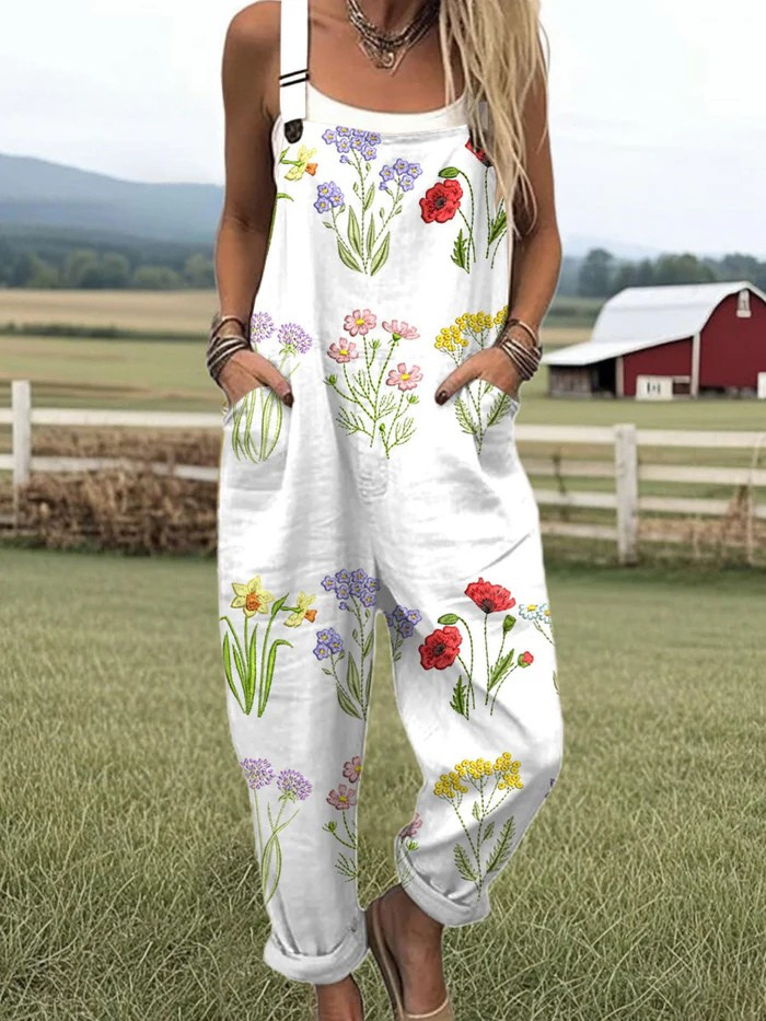 Flora™ | Effortless Floral Jumpsuit