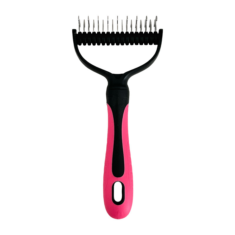 🔥 ÚLTIMO DÍA DE OFERTA — ¡SOLO $289 MXN! 🔥 Rastrillo quitapelo de doble cara para mascotas