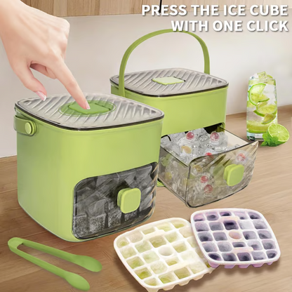 🔥 ÚLTIMO DÍA DE OFERTA — ¡SOLO $459 MXN! 🔥  Máquina portátil para hacer 48 cubos de hielo