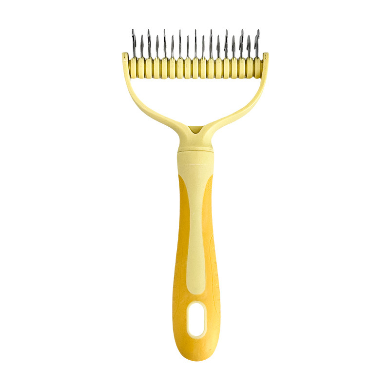 🔥 ÚLTIMO DÍA DE OFERTA — ¡SOLO $289 MXN! 🔥 Rastrillo quitapelo de doble cara para mascotas