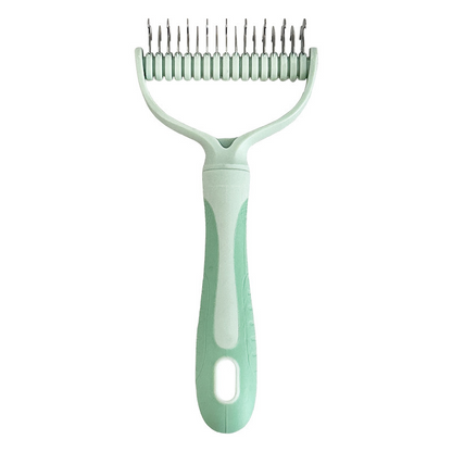 🔥 ÚLTIMO DÍA DE OFERTA — ¡SOLO $289 MXN! 🔥 Rastrillo quitapelo de doble cara para mascotas